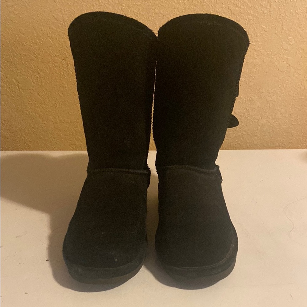 BearPaw Kids Black Boots